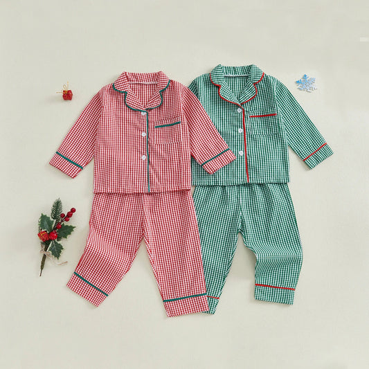Pigiama Natalizio per Bambini – 6 Mesi–4 Anni