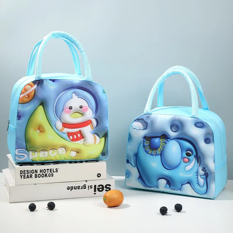 Lunch box termico con personaggi 3D multivariante