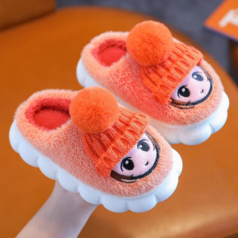 Pantofole Calde da interno Cartoon per Bambini
