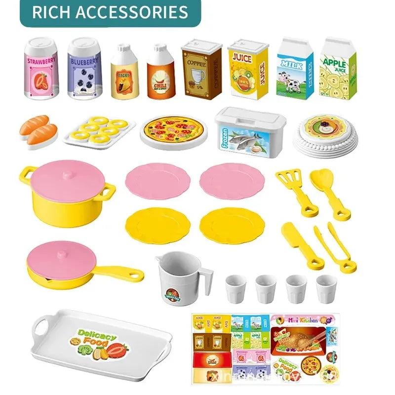 Cucina giocattolo educativo set da cucina completo