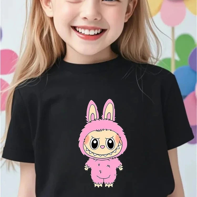 Magliette Collezione Labubu 100% Morbido Cotone da 3 a 14 anni