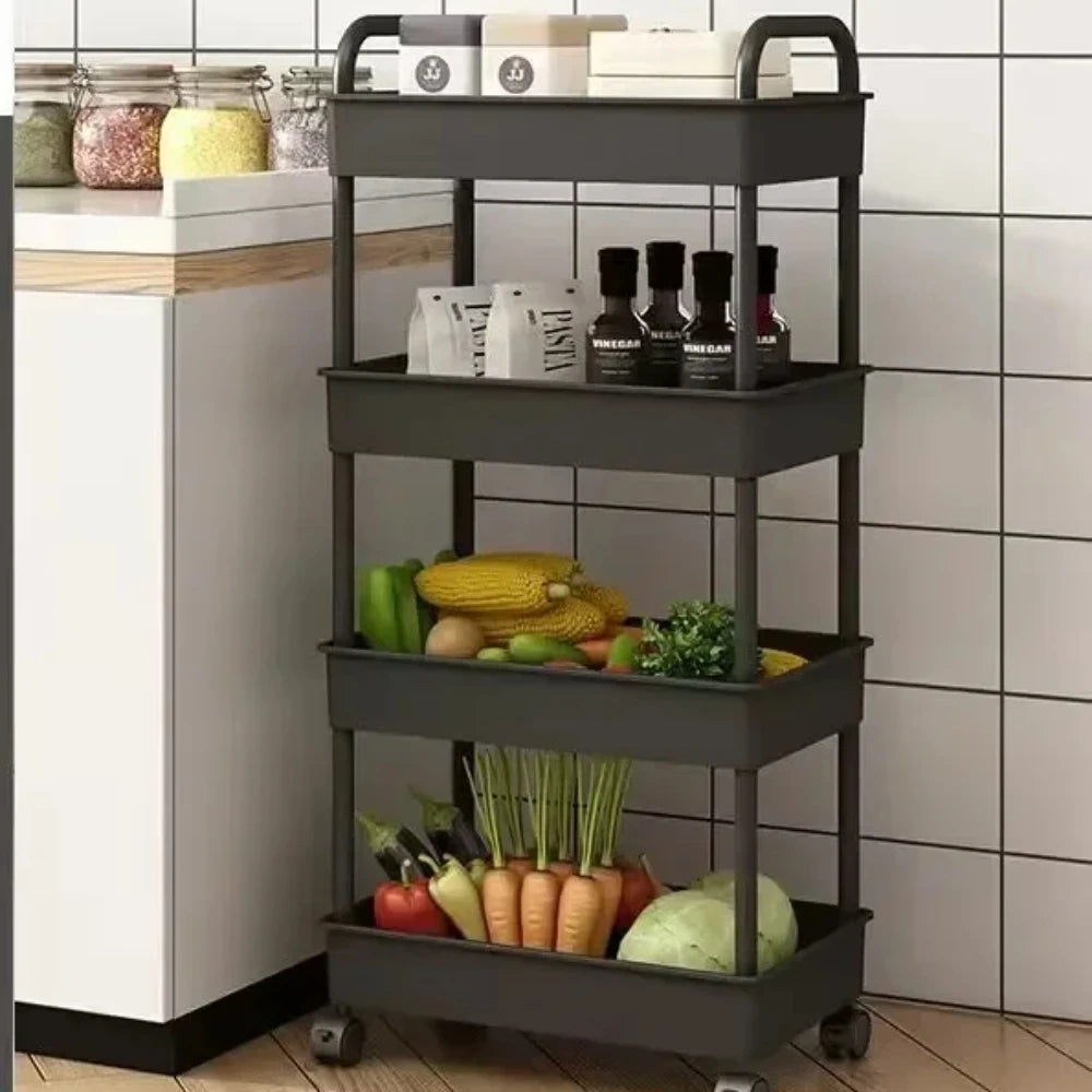 Carrello portaoggetti con ruote per bambini multivariante