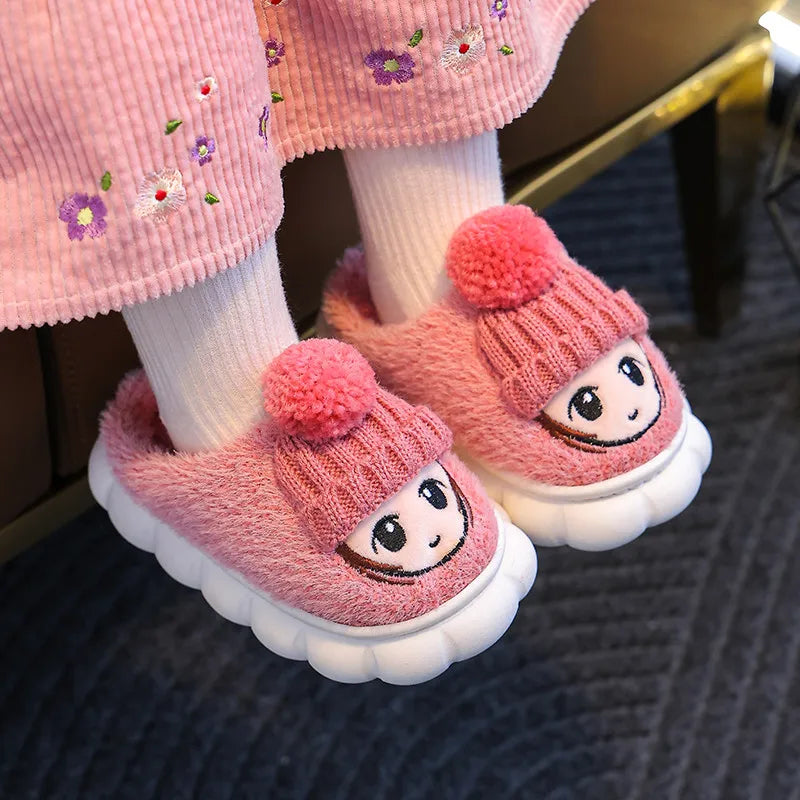 Pantofole Calde da interno Cartoon per Bambini