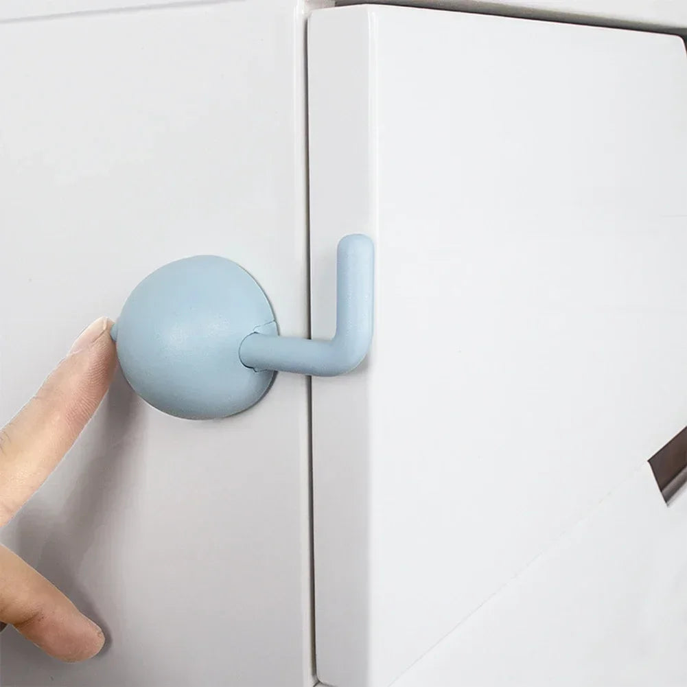 Set da 1 / 2 / 3 Ganci di Sicurezza Antibimbo per Antine e Cassetti Multivariante