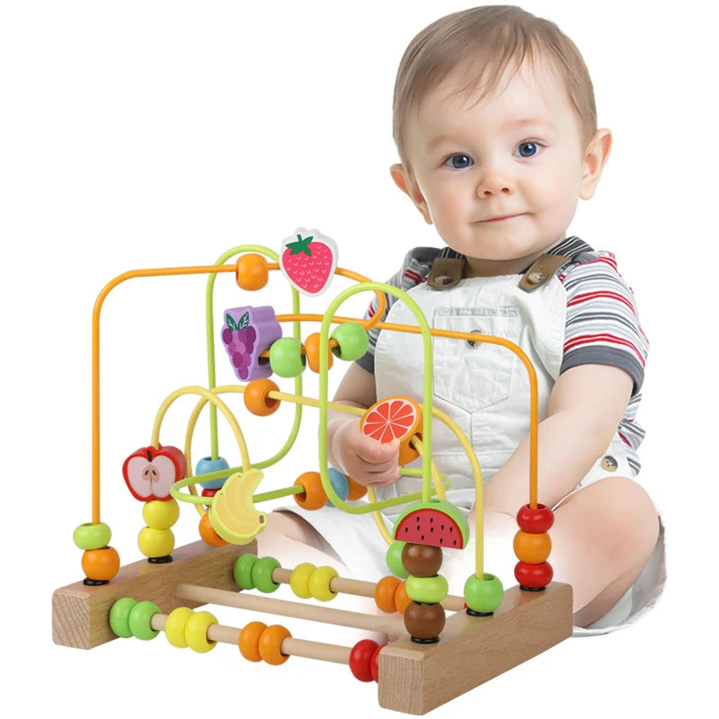 Labirinto Montessori in legno per bambini multivariante Montessori