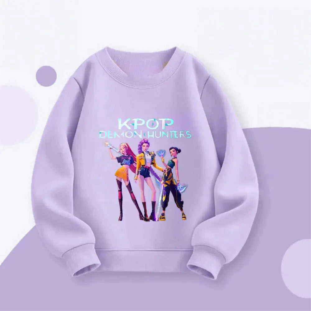 Felpa KPOP In Vari Colori per Bambini da 18 Mesi a 7 Anni