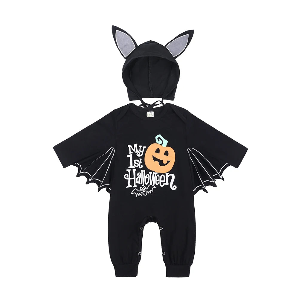 Costume Travestimento Pipistrello per Bambini da 0 a 24 Mesi