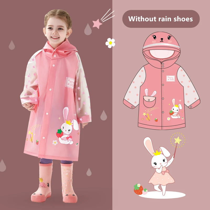 Imperméable à motifs multivariées pour enfants