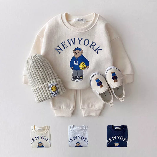 Ensemble de survêtement enfant en coton New York