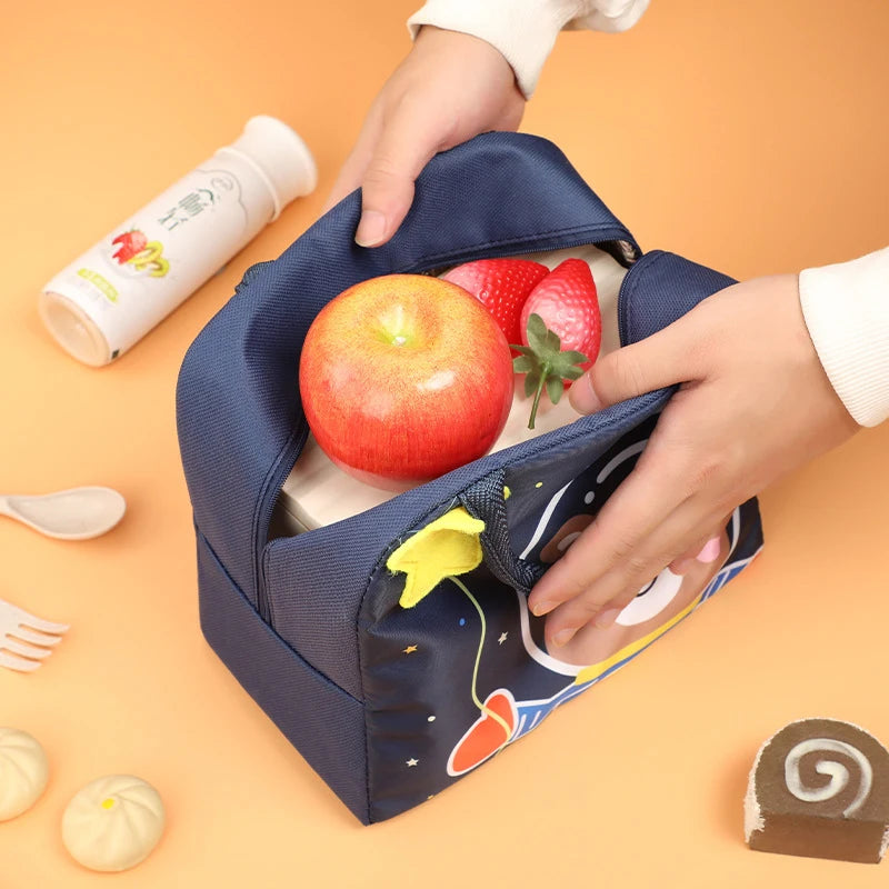 Lunch box termico con dettagli 3D multivariante