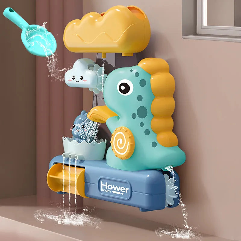 Juego de Baño Baño con Mamá Dinosaurio