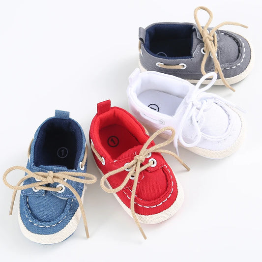 Scarpe Primi Passi in Tela per Bambini Multivariante