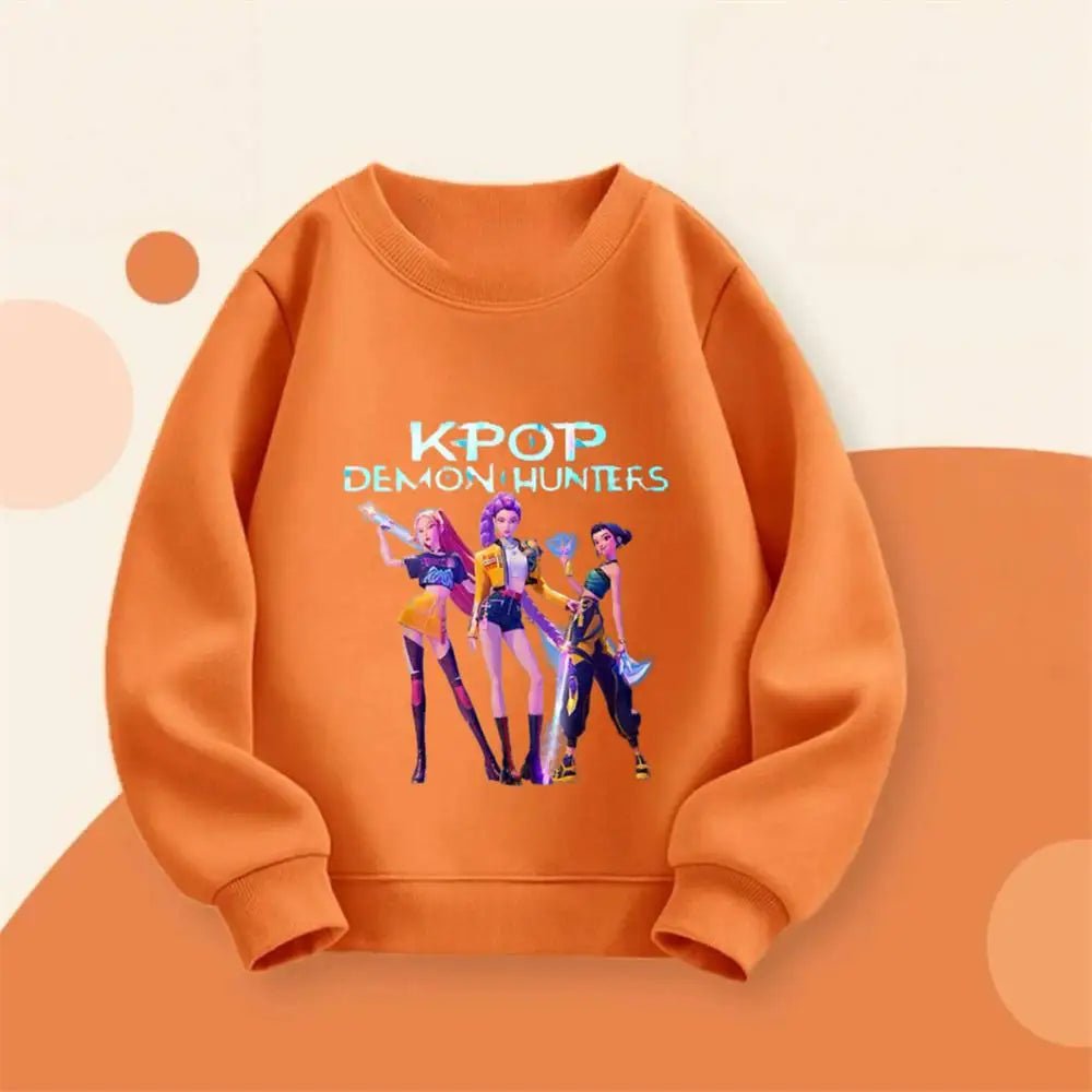 Felpa KPOP In Vari Colori per Bambini da 18 Mesi a 7 Anni