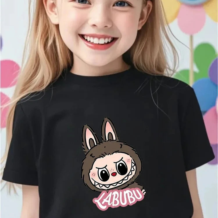 Magliette Collezione Labubu 100% Morbido Cotone da 3 a 14 anni