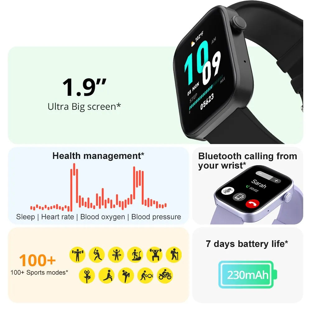 Smartwatch per Adulti e Bambini multifunzione multivariante