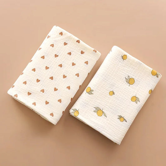 Swaddle telo multiuso in Mussola di Cotone 100x100cm