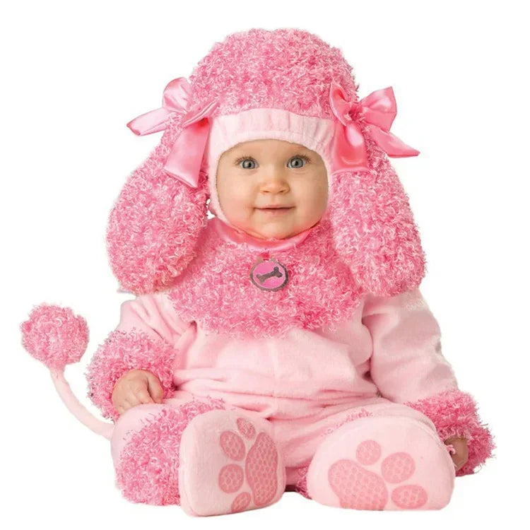 Costume Travestimento per Bambini 6M-24M Multivariante Drago Leone Elefante