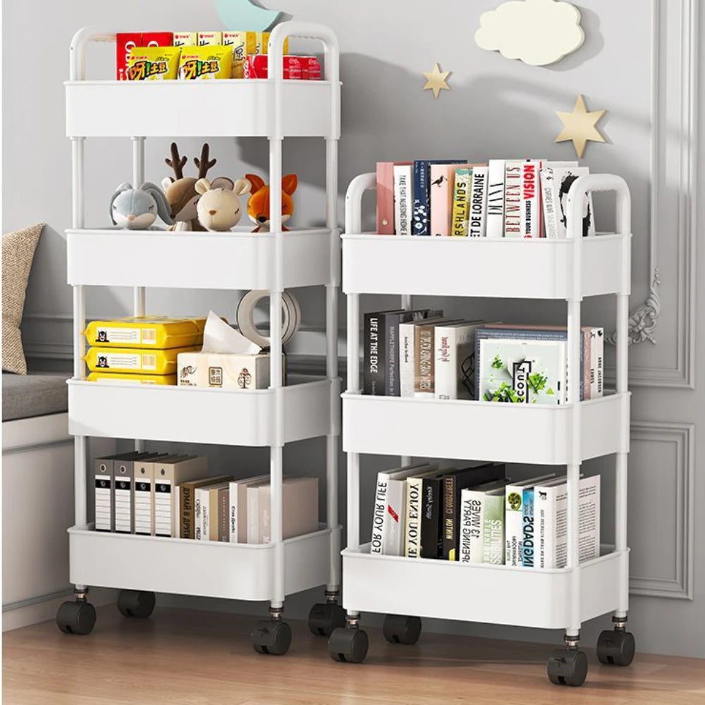 Carrello portaoggetti con ruote per bambini multivariante