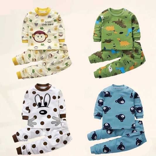 Ensemble pyjama 2 pièces en coton multivariées