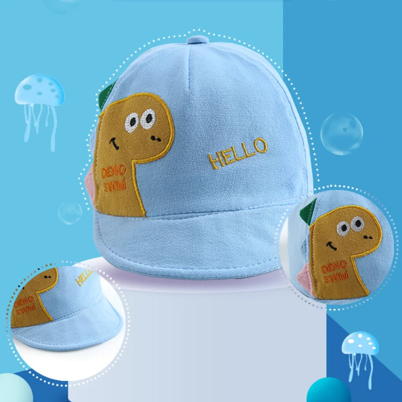 Cappellino estivo animaletti per bambini multivariante