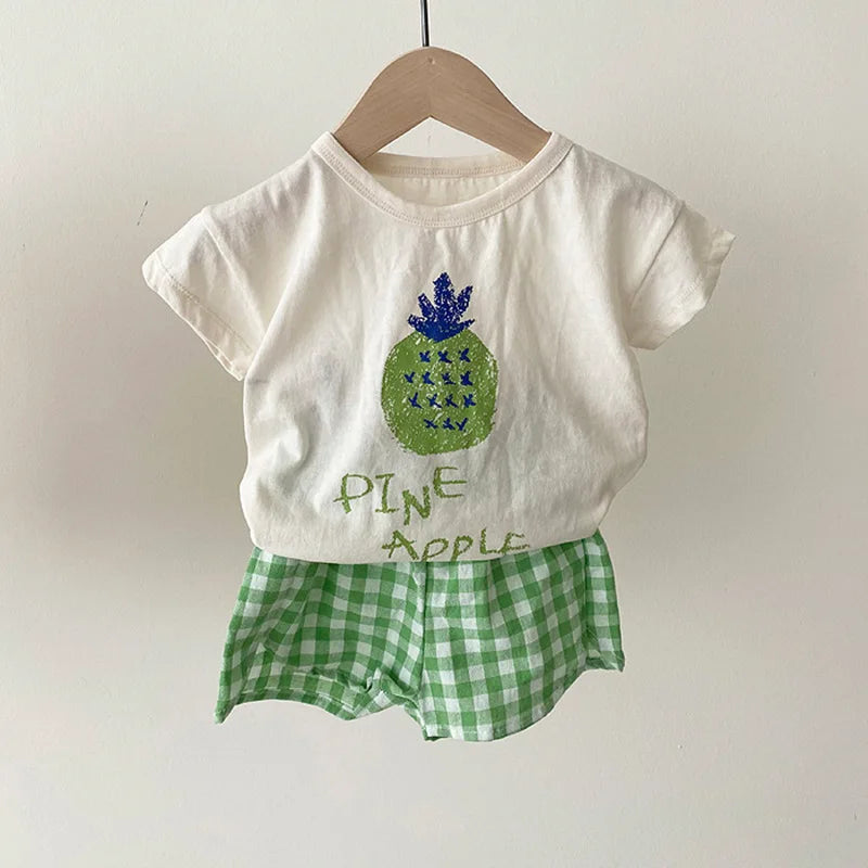 Pyjama d'été 2 pièces "Fruit" pour enfant en multivariante