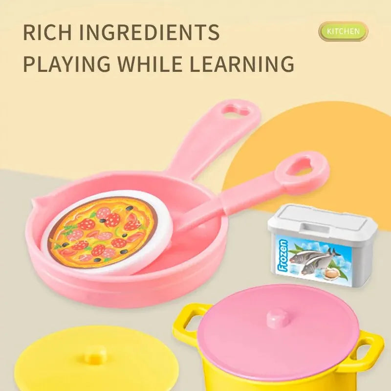 Cucina giocattolo educativo set da cucina completo