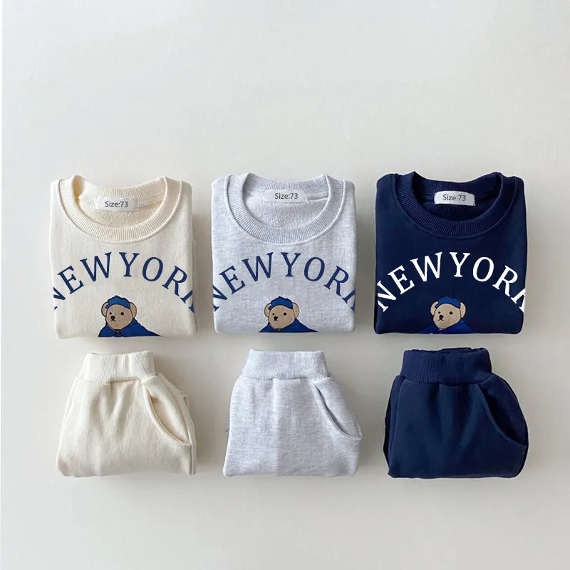 Ensemble de survêtement enfant en coton New York