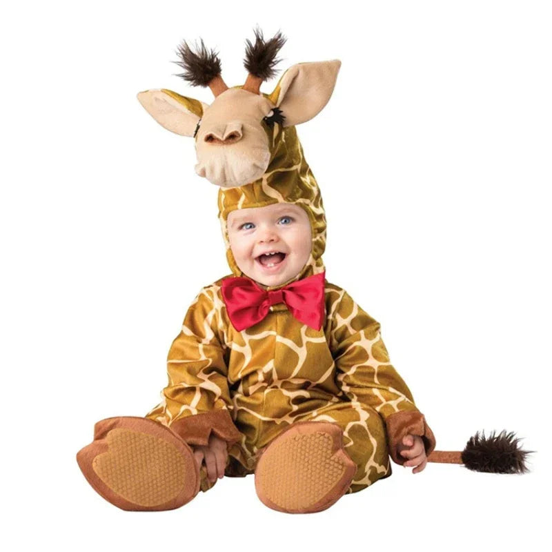 Costume Travestimento per Bambini 6M-24M Multivariante Drago Leone Elefante