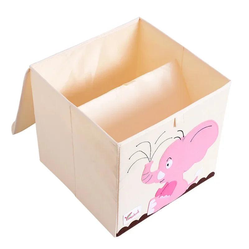 Scatola Box Contenitore Portagiochi Lavabile con Coperchio